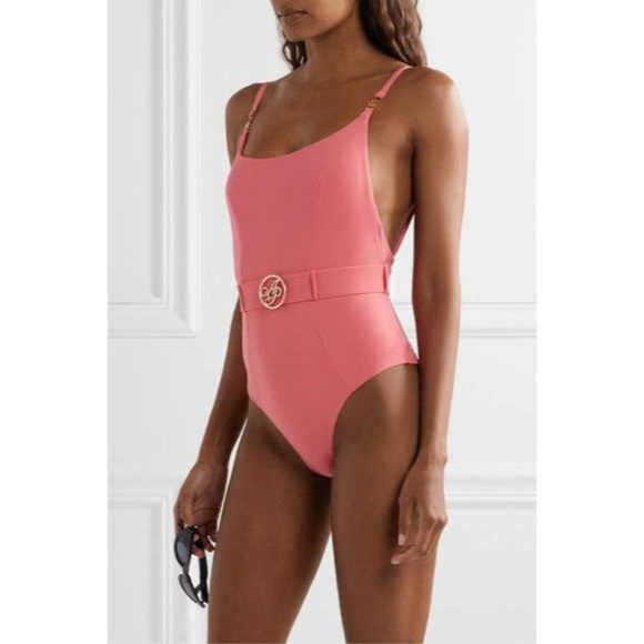 Agent Provocateur Laurella Pink Swimsuit AP4 Large NWT